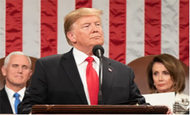 President Trump faces Congress during 2019 State of the Union. Photo used with permission from Creative Commons