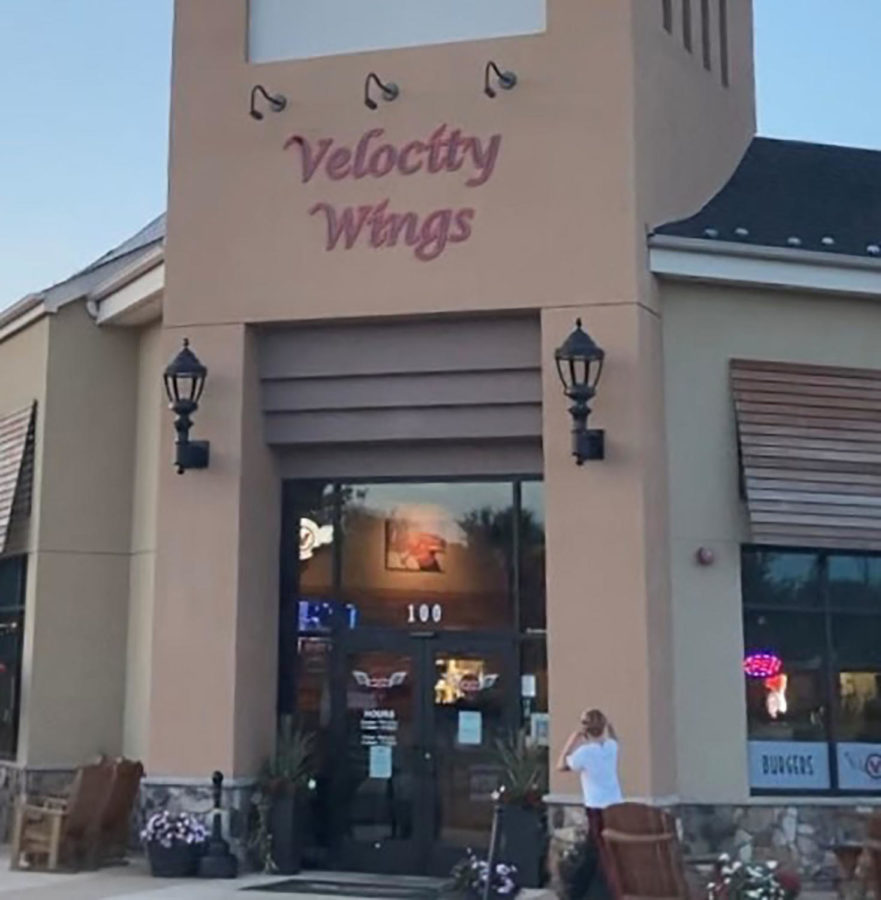 Velocity Wings’ iconic clock tower can be seen across downtown Lovettsville.