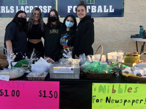 At the football game on Friday, October 1st, the Woodgrove Outlander hosted a bake sale. Racking in $410 and selling out by half time. Chocolate chip cookies, and M&M cookies sold out quickly. 
