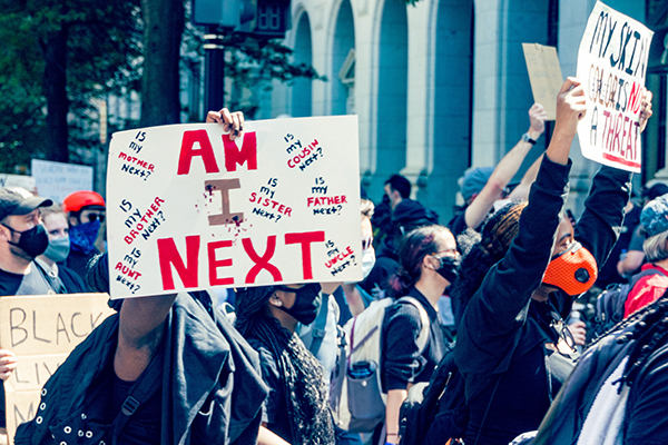 Protests by outraged students and civil rights activists outside the Florida Capital