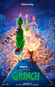 Movie cover of the 2018 version of How the Grinch Stole Christmas. Photo provided by Creative Commons.