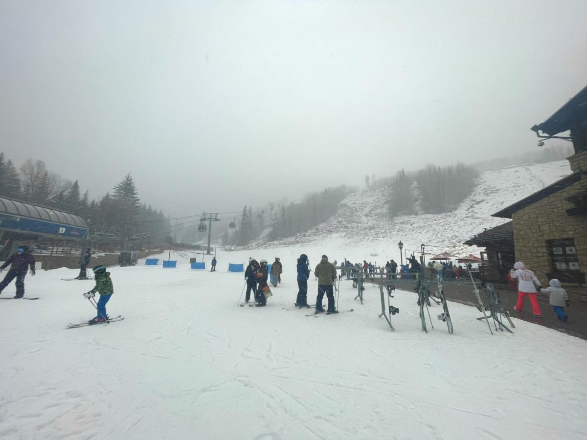 Snow falls at Vail Mountain on November 24th, 2023. Photo provided by Evan Kaiser.
