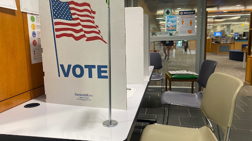 A Virginia voting booth. Photo provided by Creative Commons. 