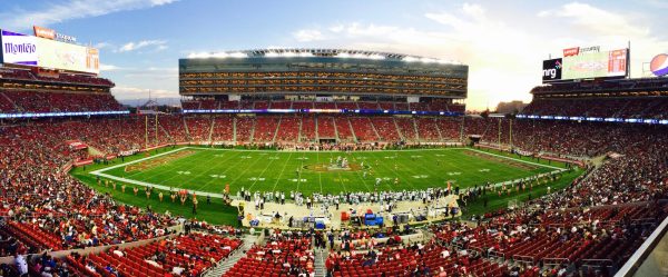 Photo of the San Francisco 49ers stadium. Photo provided by Robert Hernandez Villalta.