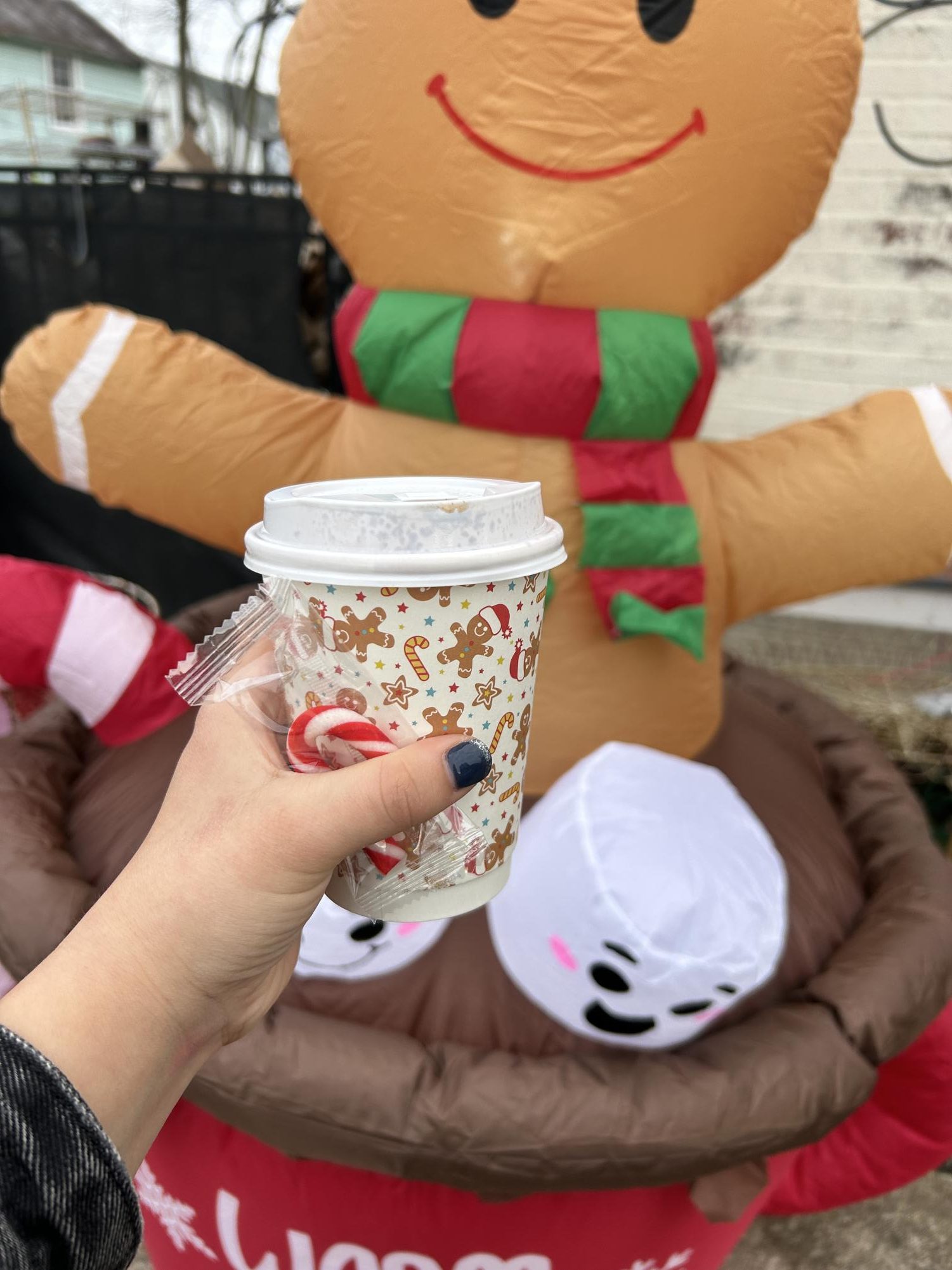 Homemade hot cocoa from Willows Vintage Charm during the Cocoa Crawl. Photo provided by Lilian Dougherty.