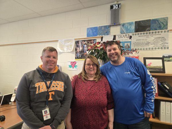 Government teachers Mr. Skinner, Ms. Shea, and Mr. Bennet. Photo provided by Ashley Rayburn.